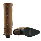 BUCK & BRANA ARIANNA OLD GOLD WESTERN BOOT - SP
