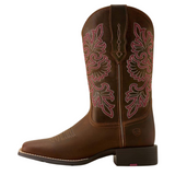 ARIAT WOMEN'S ROUND UP STRETCH FIT WESTERN BOOT-10064078