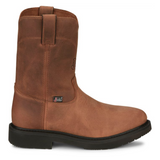 JUSTIN MEN'S ROUNDUP 10" ROUND TOE SOFT TOE WORK BOOT - OW4760