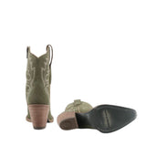 BUCK & BRANA WOMEN'S BROOK OLIVE WESTERN BOOT - 910005