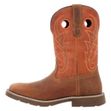 GEORGIA MEN'S CORE 37 WESTERN 11" WATERPROOF PULL ON WORK BOOT - GB00693