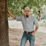 ROPER MEN'S SHORT SLEEVE CLASSIC SNAP SHIRT - 0100200440366