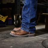 GEORGIA MEN'S CORE 37 WESTERN 11" WATERPROOF PULL ON WORK BOOT - GB00693