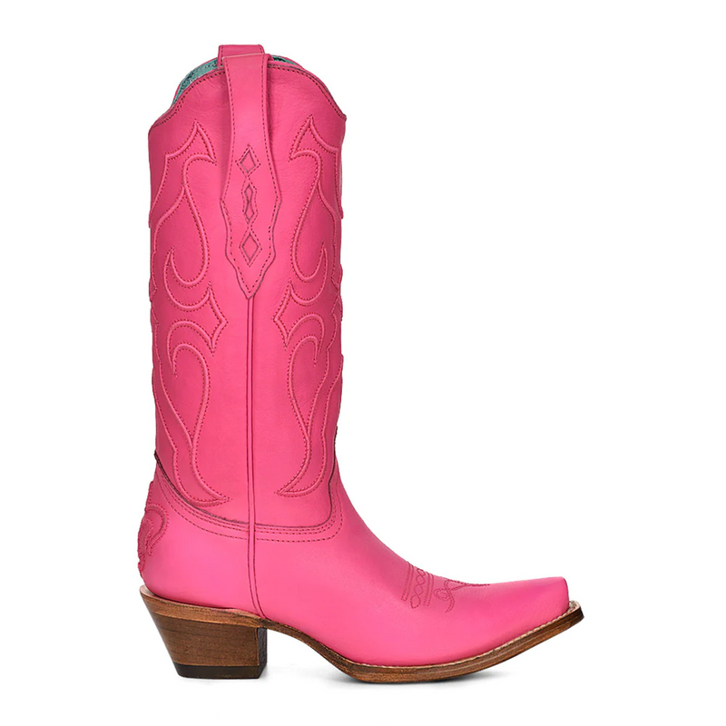 CORRAL WOMEN'S EMBROIDERED FUCHSIA WESTERN BOOTS - Z5138