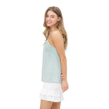 BLUE B WOMEN'S AIRFLOW LACE CAMI TOP - 31406T