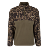 DRAKE MEN'S MST QUARTER ZIP REFUGE EQWAER JACKET - DS7355