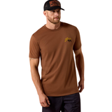 ARIAT MEN'S BBQ SMOKE CLASSIC FIT T-SHIRT - 10071197