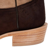 R.Watson Women's Chocolate Roughout Western Boot - RWL7300-1