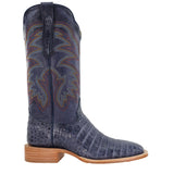 R. WATSON MEN’S CAIMAN BELLY WIDE SQUARE 13” WESTERN BOOT - RW2502-2