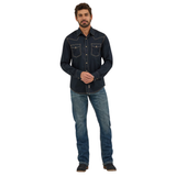 WRANGLER MEN’S RETRO SLIM FIT BOOTCUT JEANS - WLT77LY