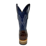 COWTOWN MEN’S SEA TURTLE PRINT LEATHER WESTERN BOOT - Q6044