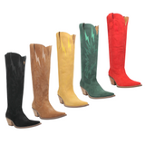 DINGO WOMEN'S THUNDER ROAD LEATHER WESTERN BOOT - DI597