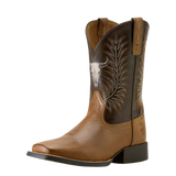 ARIAT KID'S STAMPEDE WIDE SQUARE TOE WESTERN BOOT-10063827