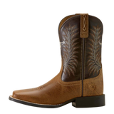 ARIAT KID'S STAMPEDE WIDE SQUARE TOE WESTERN BOOT-10063827