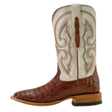 ARIAT MEN'S CLASSIC CALLEN CAIMAN BELLY WESTERN BOOT-10063773