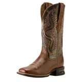 ARIAT WOMEN'S CAPTIVATE WIDE SQUARE TOE WESTERN BOOT-10063894
