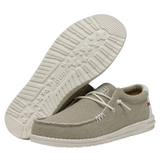 HEY DUDE MEN'S WALLY BRAIDED OFF WHITE - 400031LB