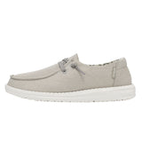 HEY DUDE WOMEN'S WENDY SPARKLING PEARL GREY - 121413312