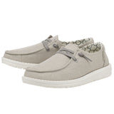 HEY DUDE WOMEN'S WENDY SPARKLING PEARL GREY - 121413312