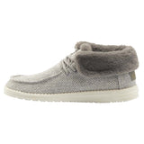 HEY DUDE WOMEN'S BRITT HERRINGBONE GREY - 121773133