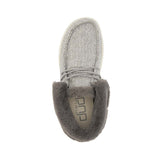 HEY DUDE WOMEN'S BRITT HERRINGBONE GREY - 121773133