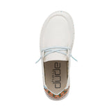 HEY DUDE KIDS WENDY YOUTH WHITE AZTEC - 130120204