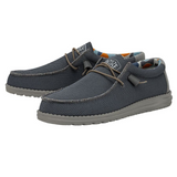 HEY DUDE MEN'S WALLY SOX TRIPLE NEEDLE BLUE - 400203US