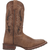 LAREDO MEN'S MARTIN SQ TOE BROWN WESTERN BOOT - 7952