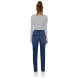 KANCAN WOMEN'S ADALINE HIGH RISE SLIM STRAIGHT JEANS - KC11252D
