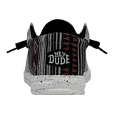 HEY DUDE MEN'S WALLY FUNK JACQUARD BLK AZTEC - 400100WI