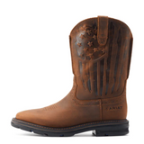 ARIAT MEN'S SIERRA SHOCK SHIELD PATRIOTIC WESTERN BOOTS - 10044505