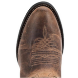 LAREDO WOMEN'S MADDIE TAN DISTRESSED LEATHER WESTERN BOOTS - 51112