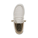 HEY DUDE MEN'S WALLY ASCEND WOVEN IVORY COAST - 400021JU