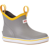 XTRATUF KIDS ANKLE DECK GREY BOOTS - XKAB107