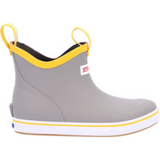 XTRATUF KIDS ANKLE DECK GREY BOOTS - XKAB107