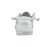 HEY DUDE MEN'S WALLY SOX STONE WHITE - 400191KA