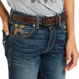ARIAT BOYS B5 SLIM STRETCH TYLER STRAIGHT JEANS - 10037961