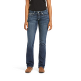 ARIAT WOMEN'S R.E.A.L MID RISE STRETCH IVY STACKABLE STRAIGHT LEG JEAN-10024300