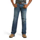 ARIAT MEN'S M7 ROCKER STRETCH COLTRANE STACKABLE STRAIGHT LEG JEAN- 10027748