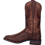 DAN POST MEN'S KA PYTHON PRINT LEATHER WESTERN BOOT - DP4526
