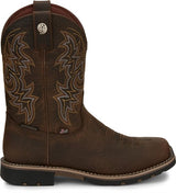 JUSTIN MEN'S GEORGE STRAIT WATERPROOF WESTERN BOOT - GR9050