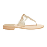 JACK ROGERS JACKIE SANDAL PLATINUM - 111201SA02
