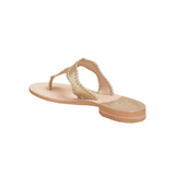 JACK ROGERS JACKIE SANDAL PLATINUM - 111201SA02