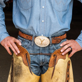 MONTANA BUCKLE OVAL YELLOWSTONE Y - yellow17