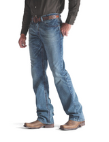 ARIAT MEN'S M4 LOW RISE SCOUNDREL BOOT CUT JEAN-10008403