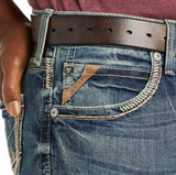 ARIAT MEN'S M5 SLIM GAMBLER STACKABLE STRAIGHT LEG JEAN- 10012703