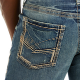 ARIAT MEN'S M5 SLIM GAMBLER STACKABLE STRAIGHT LEG JEAN- 10012703