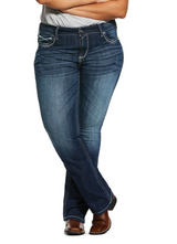 ARIAT WOMEN'S R.E.A.L MID RISE STRETCH ENTWINED BOOT CUT JEAN- 10017510