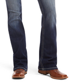 ARIAT WOMEN'S R.E.A.L MID RISE STRETCH ENTWINED BOOT CUT JEAN- 10017510