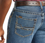 ARIAT MEN'S M5 SLIM STRETCH STILLWELL STACKABLE STRAIGHT LEG JEAN- 10021879